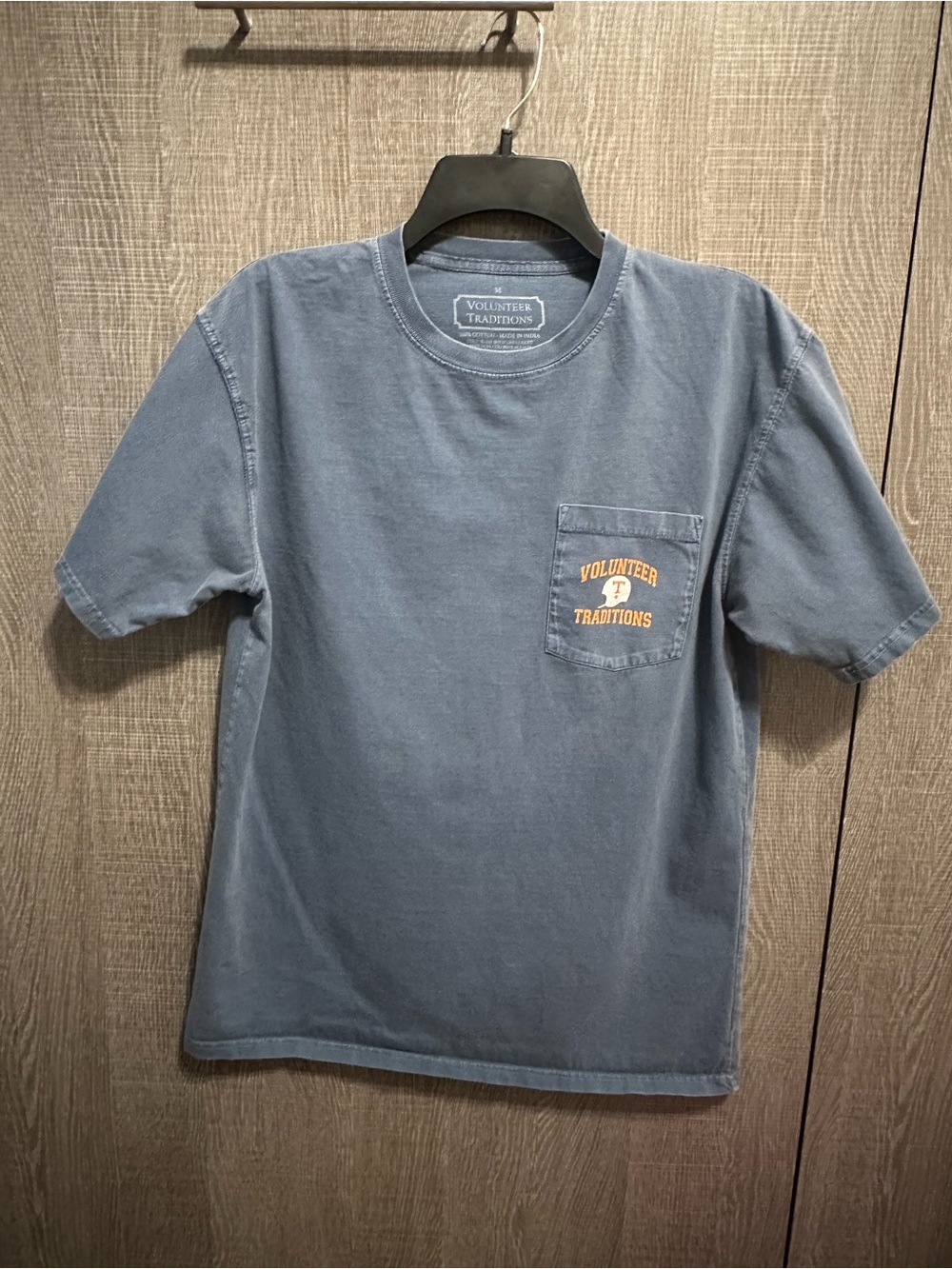 Volunteer Traditions Pocket Tee - Slate Blue